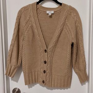 Ann Taylor LOFT Brown Sweater